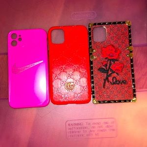 iPhone 11 cases 3 for 50